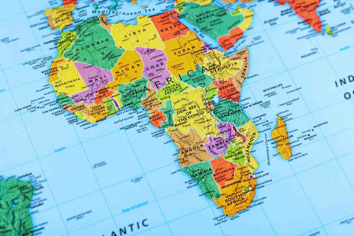 mappa africa